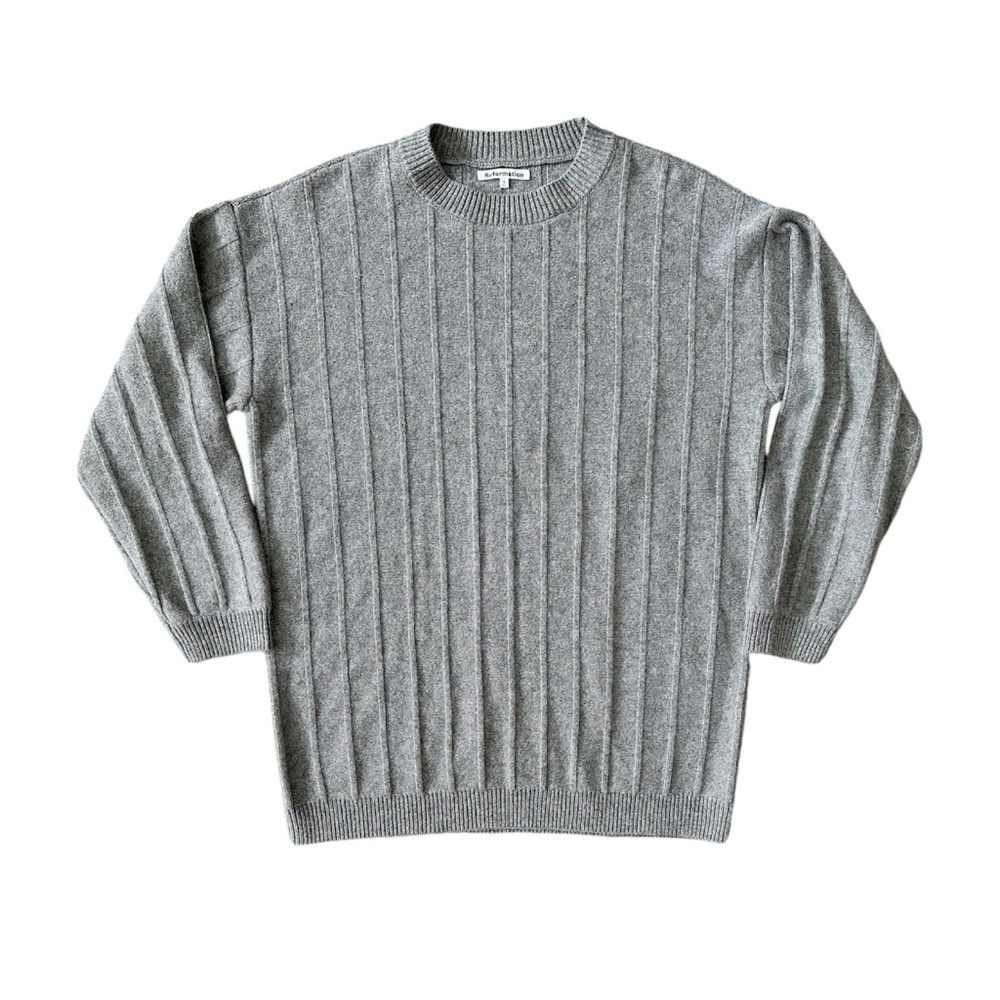 Reformation Harriet Regenerative Merino Wool Mini Sweater Dress